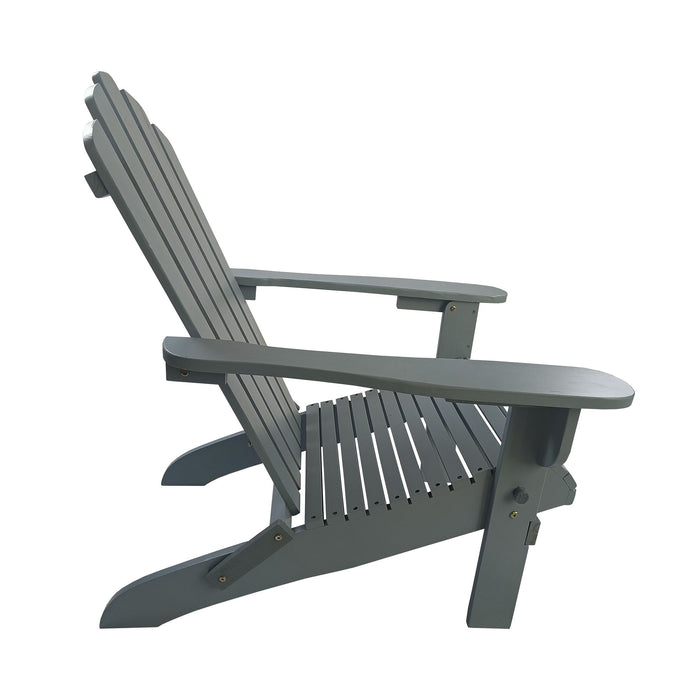 Outdoor Or Indoor Adirondack Chair - Walnut