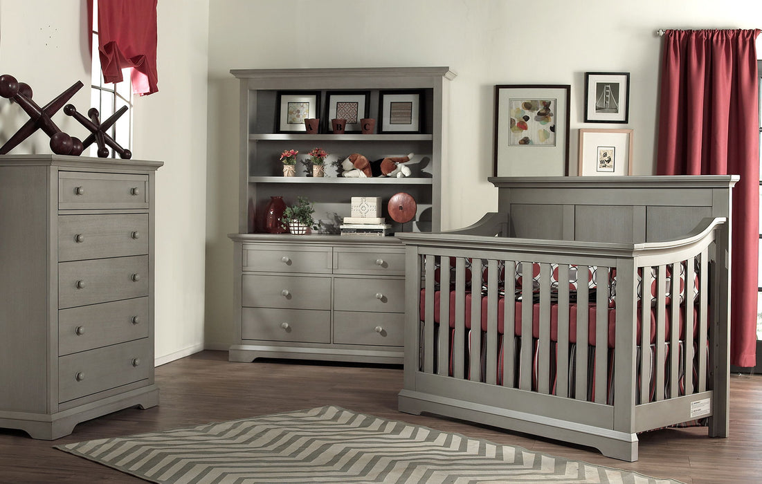 Jackson - 4-in-1 Convertible Crib - Ash Gray