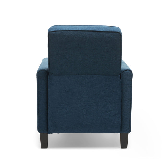 Fabric Push Back Chair For Elegant Home