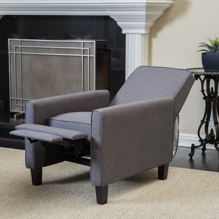 Fabric Push Back Chair For Elegant Home