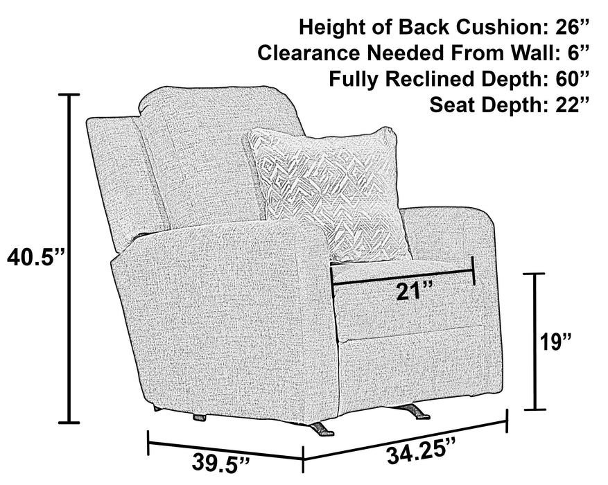 Calvin - Power Wall Hugger Recliner