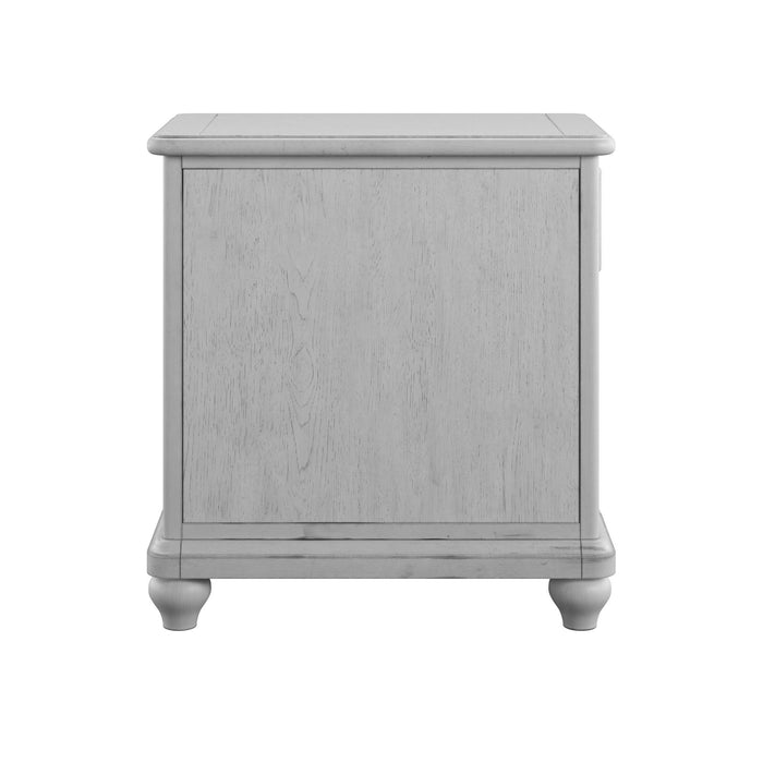 Mariano - Chairside Table - Gray