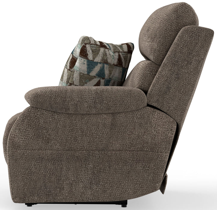 Joya - Power Lay Zero Gravity Recliner With Power Adjustable Headrest And CR3 Heat/Massage/Lumbar/ZG - Mushroom