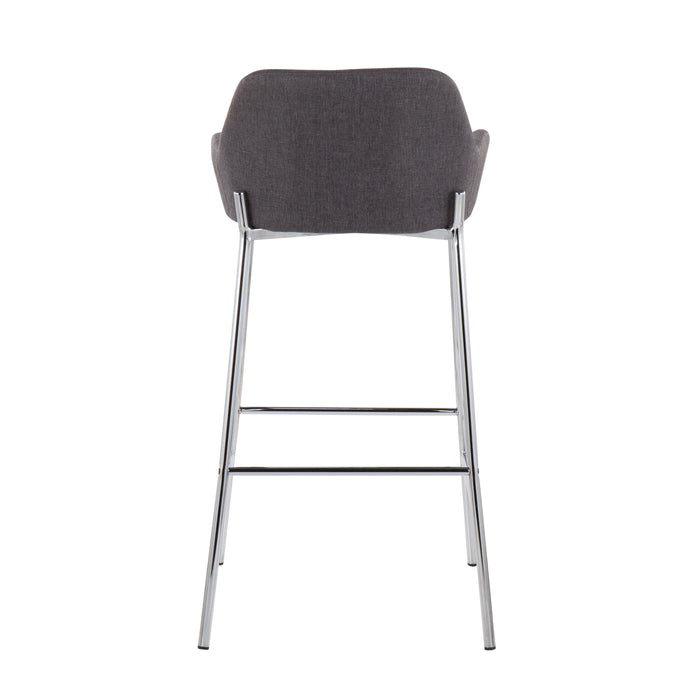 Daniella - Contemporary Fixed Height Bar Stool (Set of 2)