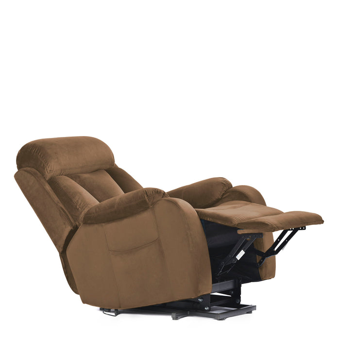 Lift Chair Recliner For Elderly Power Remote Control Recliner Sofa Relax Soft Chair Anti-Skid Australia Cashmere Fabric Furniture Living Room