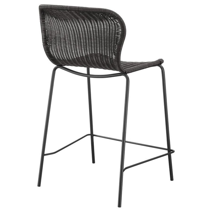 Mckinley - Faux Rattan Metal Chair (Set of 2)