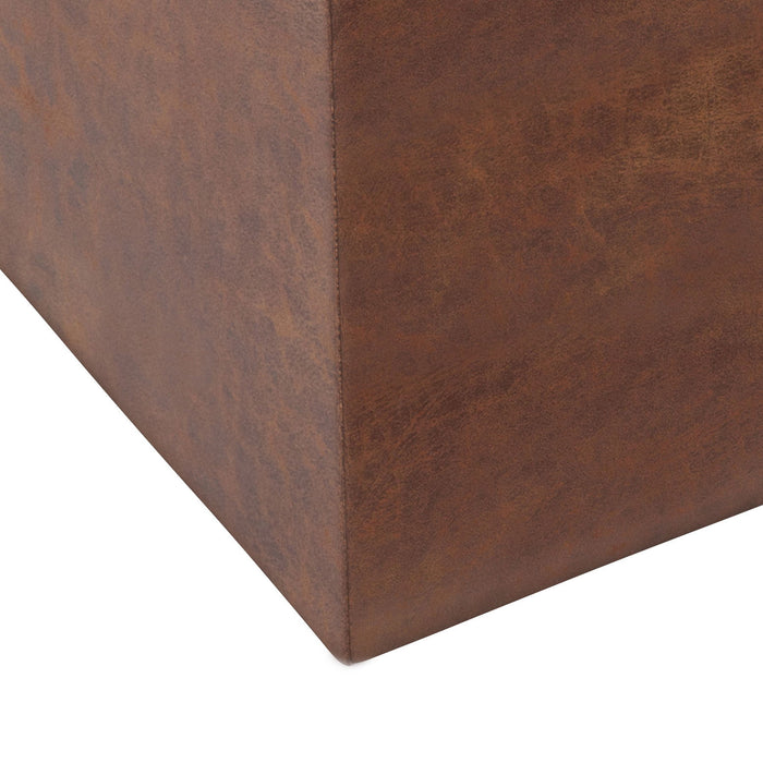 Rockwood - Cube Storage Ottoman with Tray