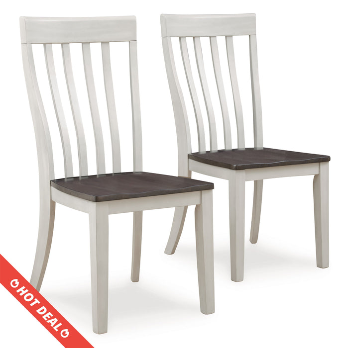 Darborn - Gray / Brown - Dining Room Side Chair (Set of 2)