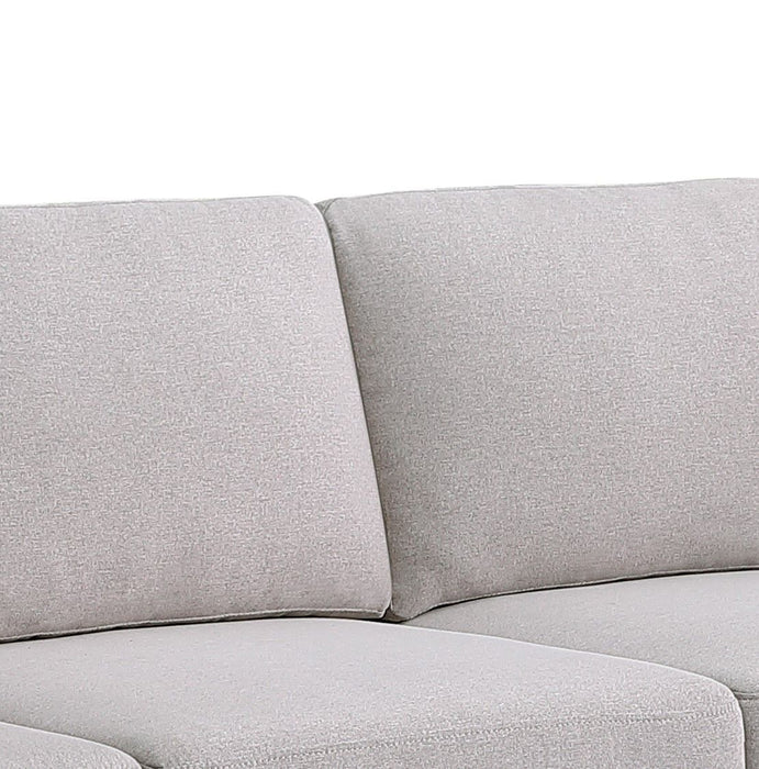 Kristin - Linen Fabric Reversible Sofa