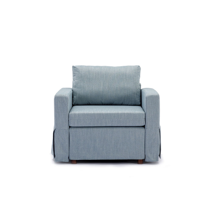 Single Seat Module Sofa Sectional Couch Seat Cushion And Back Cushion Removable And Washable