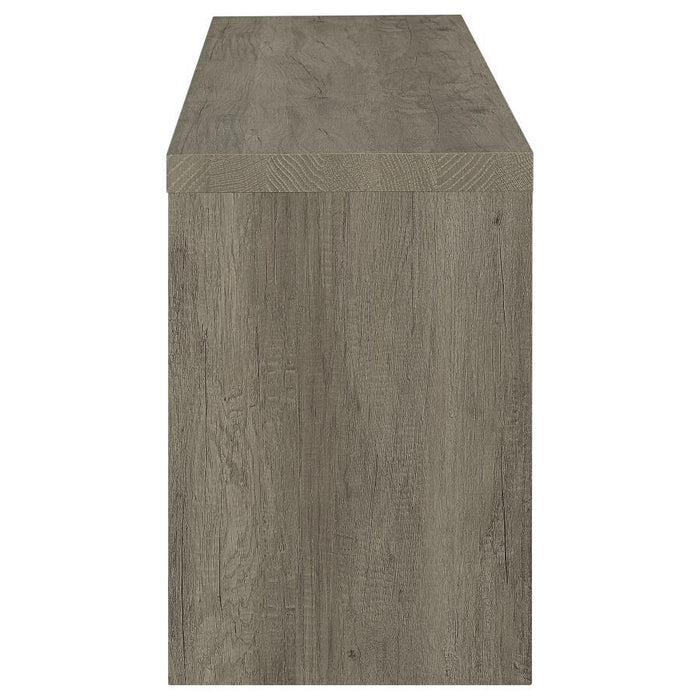 Burke - 2-Drawer TV Console - Gray Driftwood