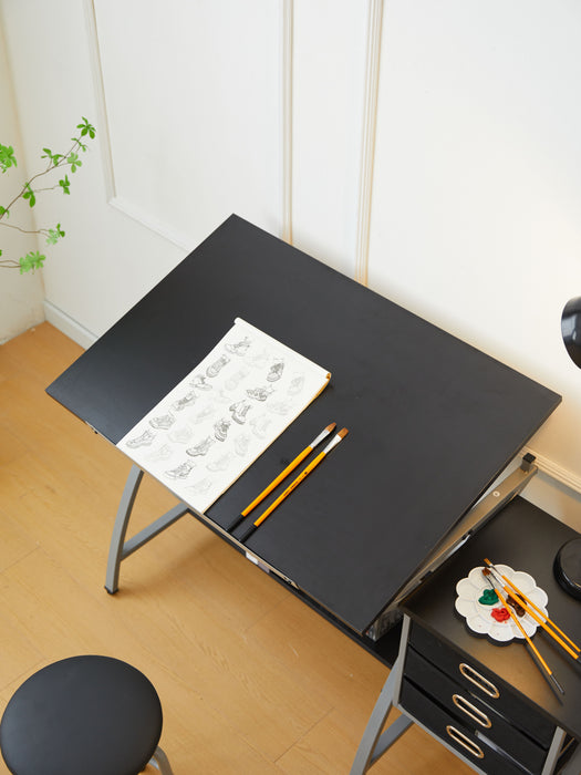 Drafting Table With Stool