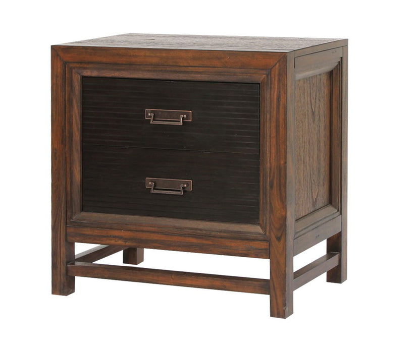 Branson - Nightstand - Two-Toned Rustic Buckeye