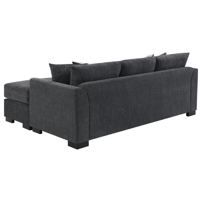 Storey - Upholstered Sleeper Sectional Chaise Sofa