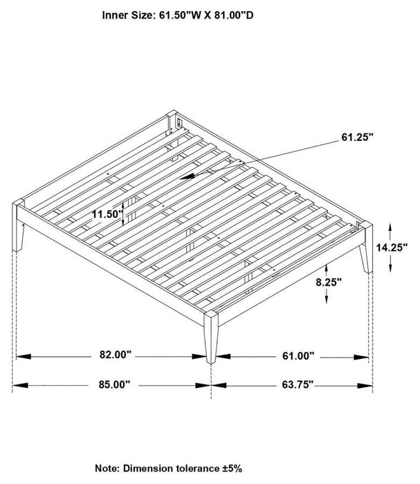 Hounslow - Universal Platform Bed