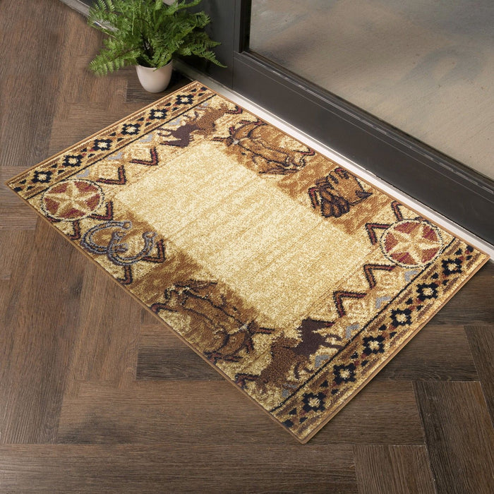 Tribes - GC_YLS4011 Beige 5' x 7' Southwest Area Rug