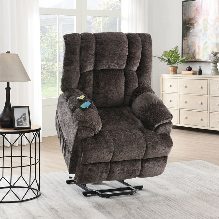 Pacay - Power Motion Recliner With Lift Heating Massage Function