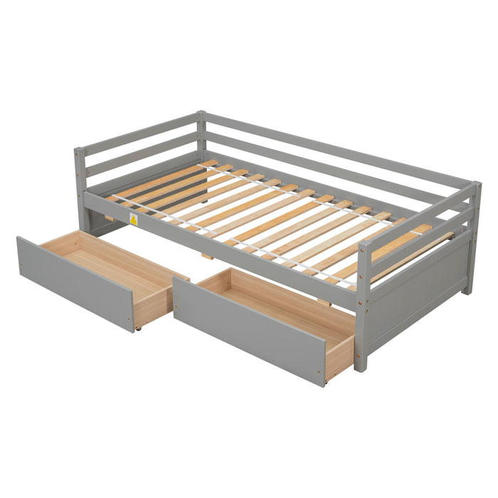 Daybed With 2 Storage Drawers