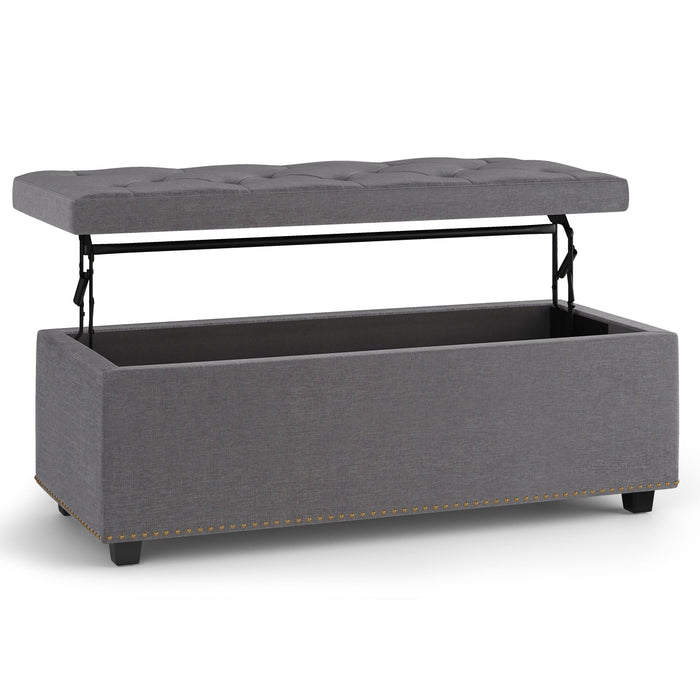 Hamilton - Lift Top Rectangular Storage Ottoman