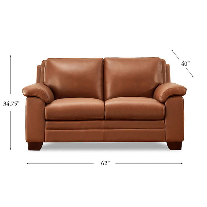 Magnum - Leather Loveseat