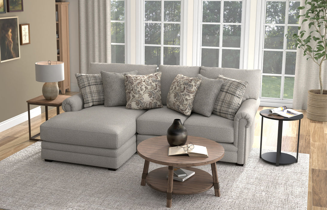 Livingston - Sectional With Comfort Coil Seating And Accent Pillows