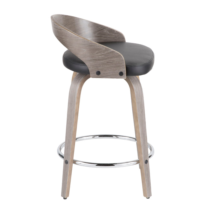 Grotto - Mid-Century Modern Stool (Set of 2)