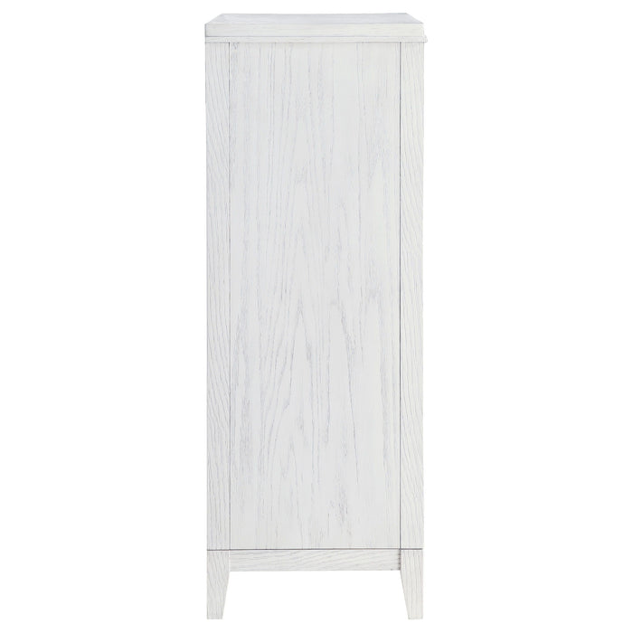 Marielle - 5-Drawer Bedroom Chest - Distressed White