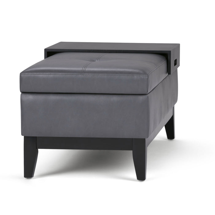 Oregon - Storage Ottoman Bench with Tray