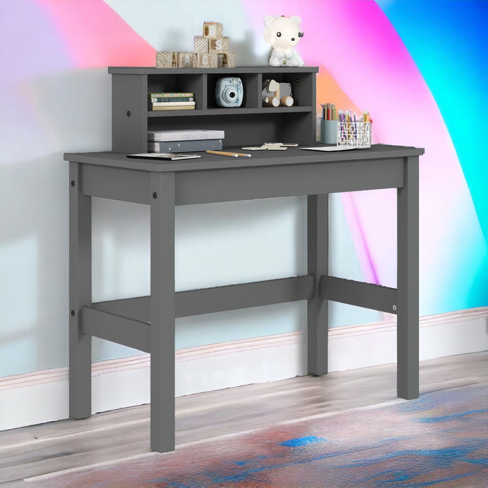 Logan - Writing Desk - Gray