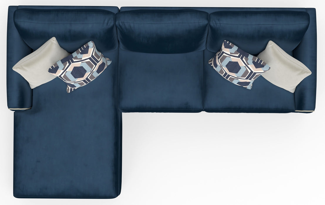 Jetson - Sectional And Included Accent Pillows