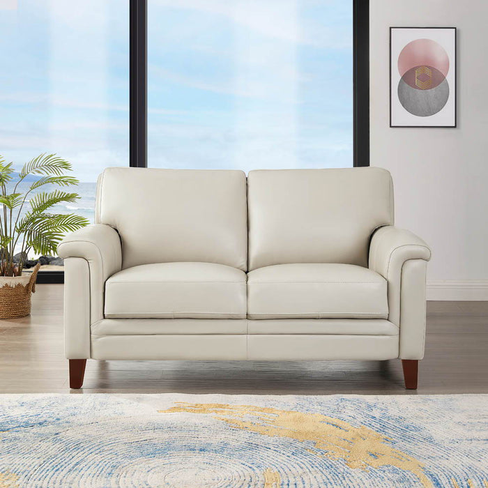 Westcott - Leather Loveseat