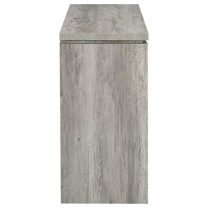 Enoch - 2-Door Accent Cabinet - Gray Driftwood