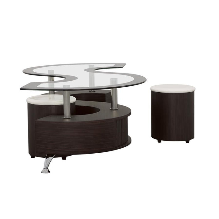 Buckley - 3 Piece Coffee Table And Stools Set