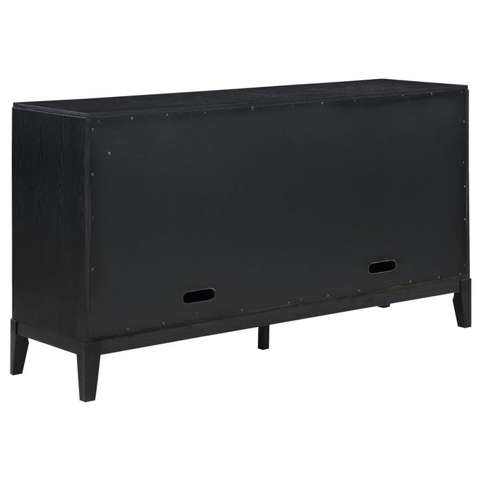 Brookmead - 2-Drawer Sideboard Buffet With Storage Cabinet - Black