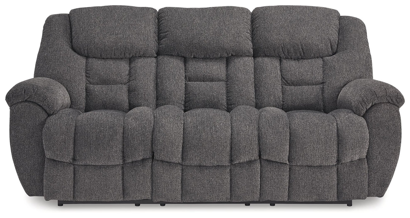 Foreside - Charcoal - Reclining Sofa