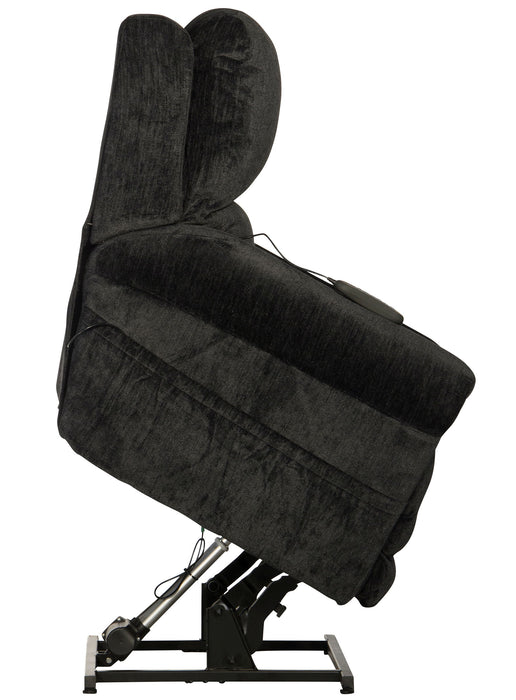 Warner - Power Headrest With Lumbar Power Lay Flat Recliner