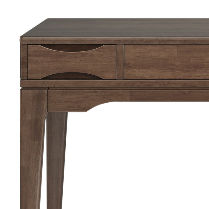 Harper - Small Desk - Walnut Brown