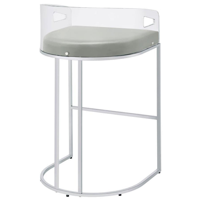 Thermosolis - Acrylic Back Stools (Set of 2)