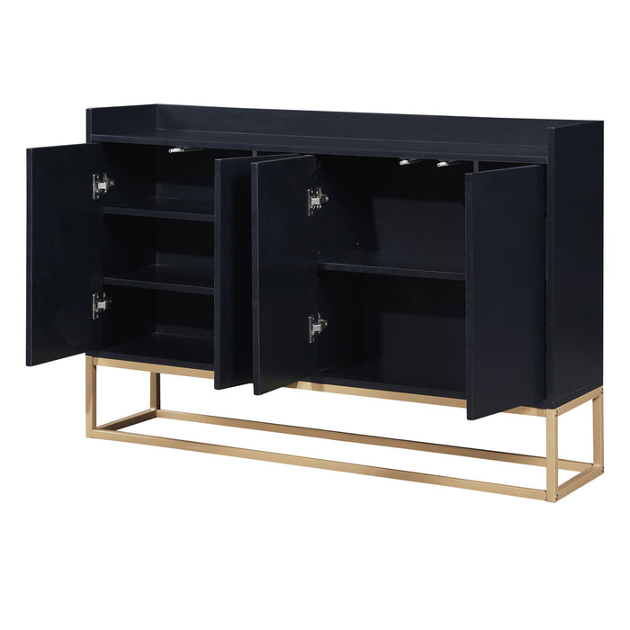 Modern Sideboard Elegant Buffet Cabinet With Large Storage Space For Dining Room, Entryway