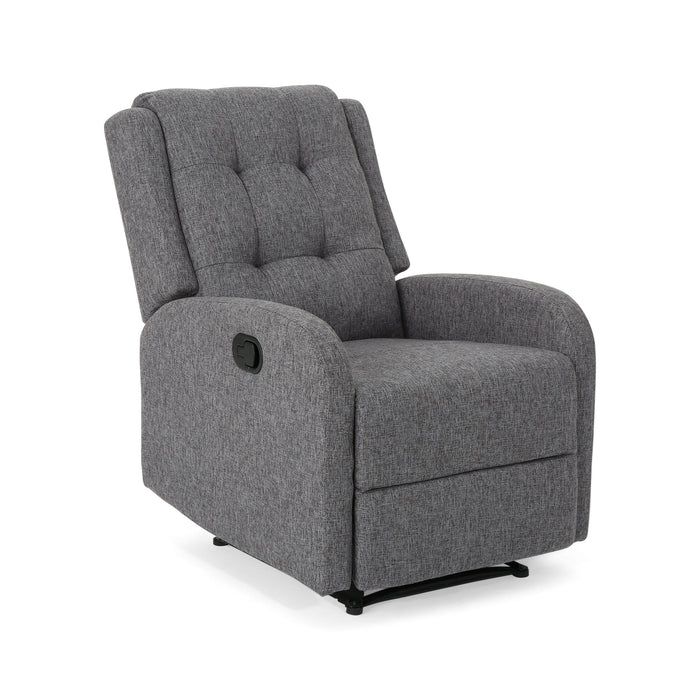 Manual Wide Standard Recliner - Charcoal