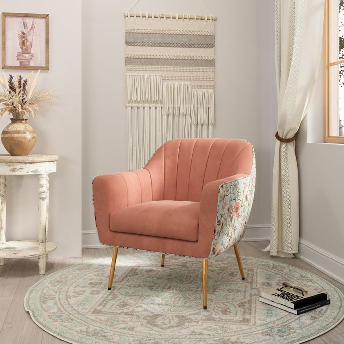 Accent Chair - Rose Pink