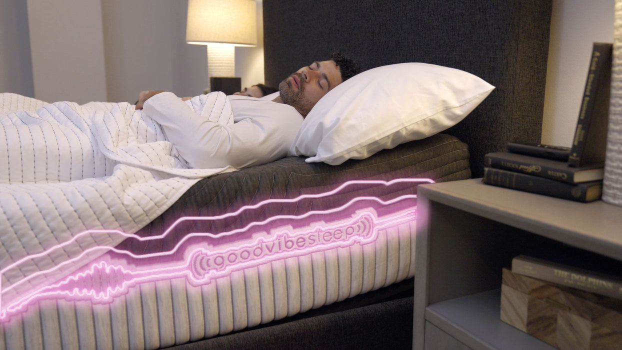 GoodVibeSleep - Calm 11.5" Hybrid Foam and Coil Mattress