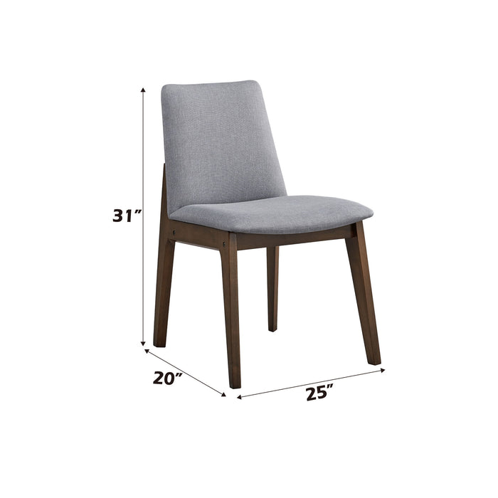 Kaela - Side Chair (Set of 2) - Light Gray