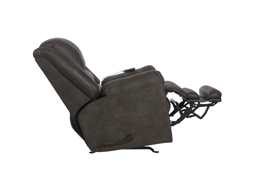 Hayden - Chaise Rocker Recliner With Heat / Massage & Oversize Xtra Comfort Footrest