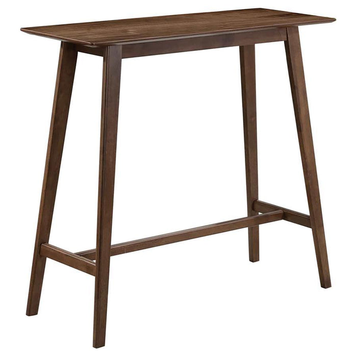 Finnick - Rectangular Bar Table - Walnut