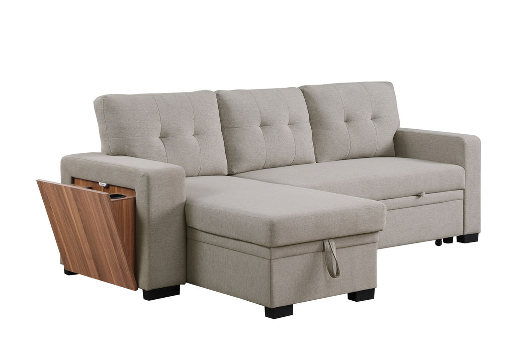 3 Piece Upholstered Sectional