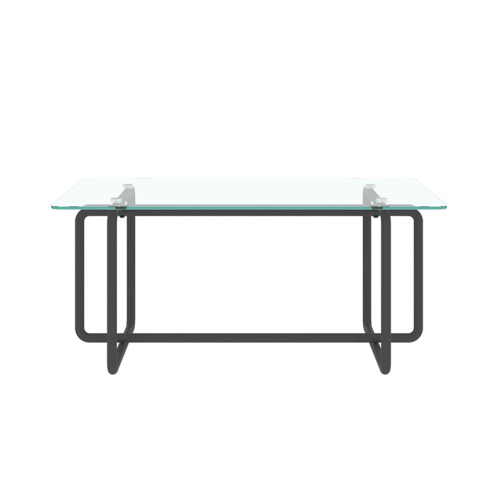 Modern Tempered Glass Tea Table Coffee Table, Table For Living Room