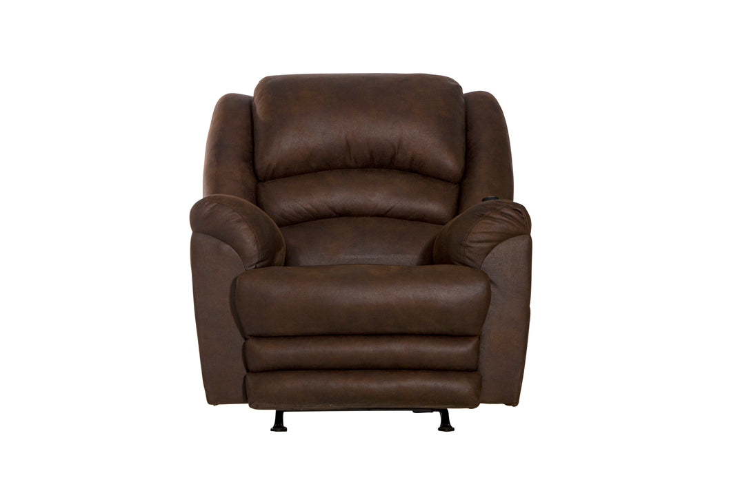 Hayden - Chaise Rocker Recliner With Heat / Massage & Oversize Xtra Comfort Footrest