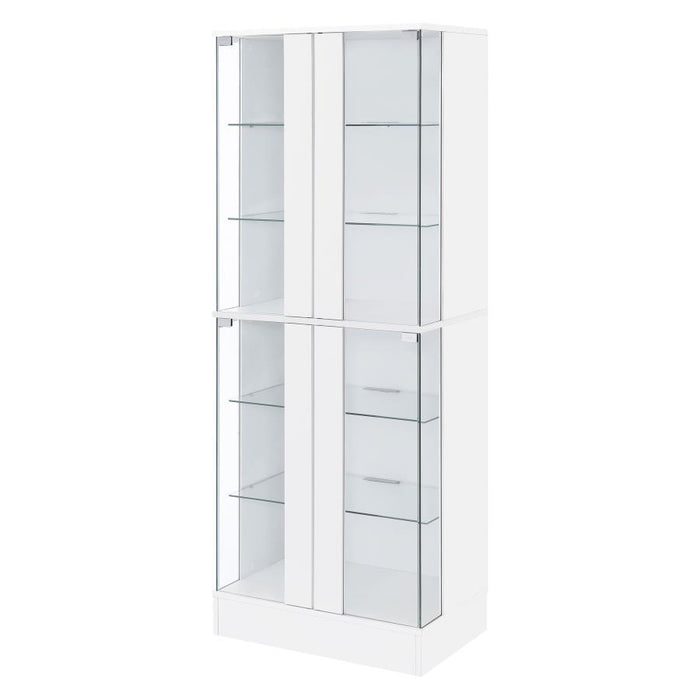 Cabra - 4-door LED Curio Display Cabinet