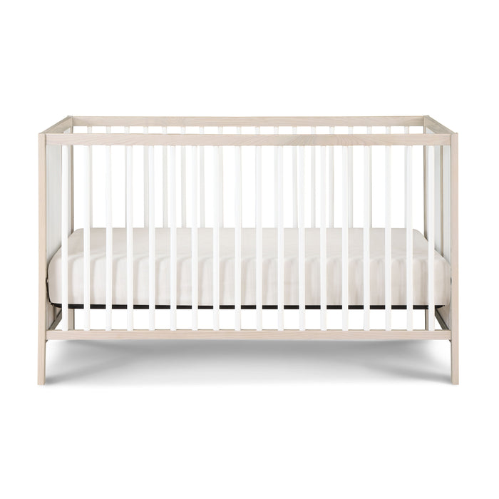 Pixie Finn - 3-in-1 Crib - Washed Natural/White